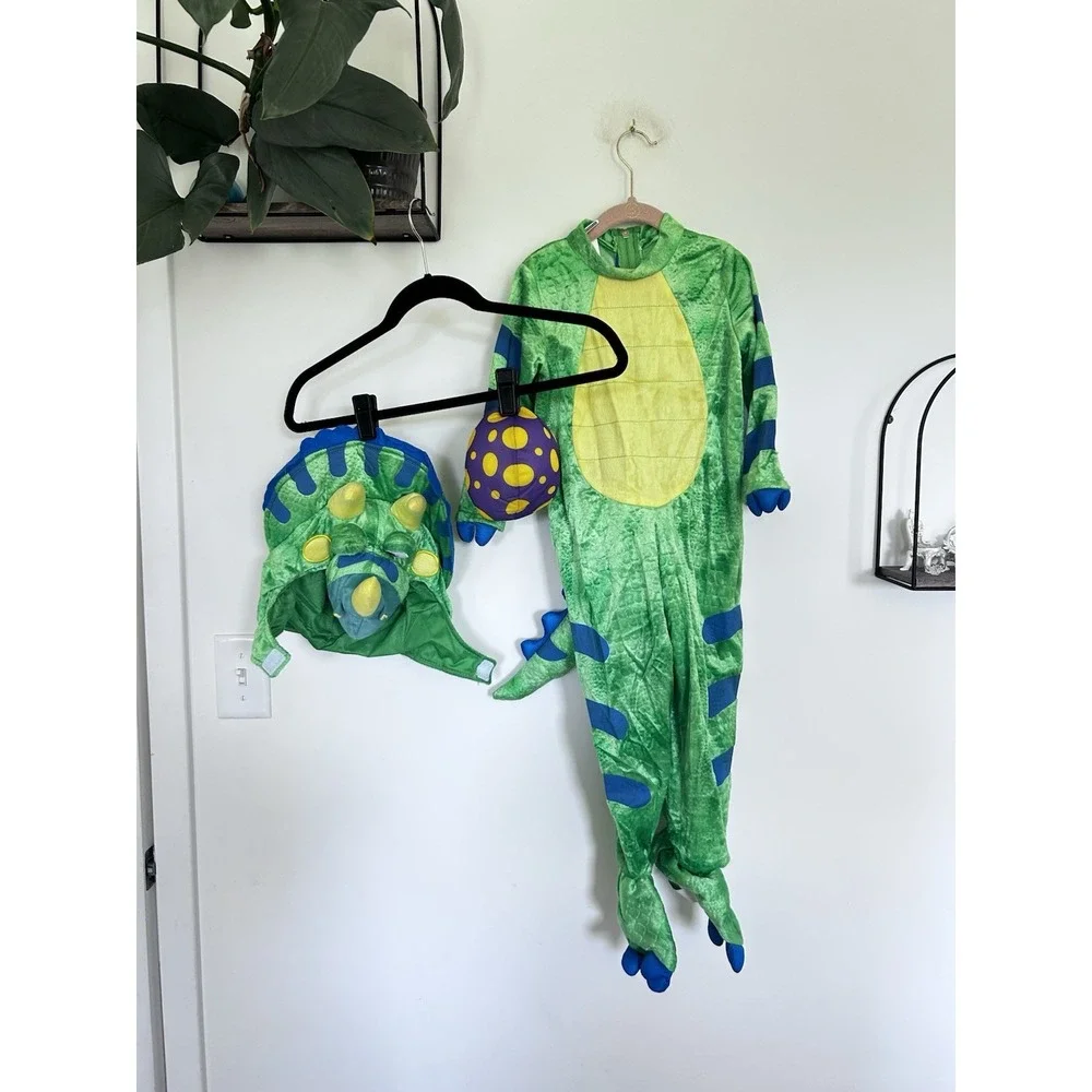 NWOT Spooktacular Creations Toddler Triceratops Dinosaur Halloween Costume 3T